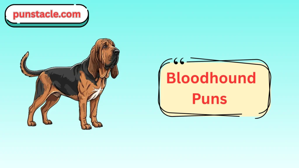 Bloodhound Puns