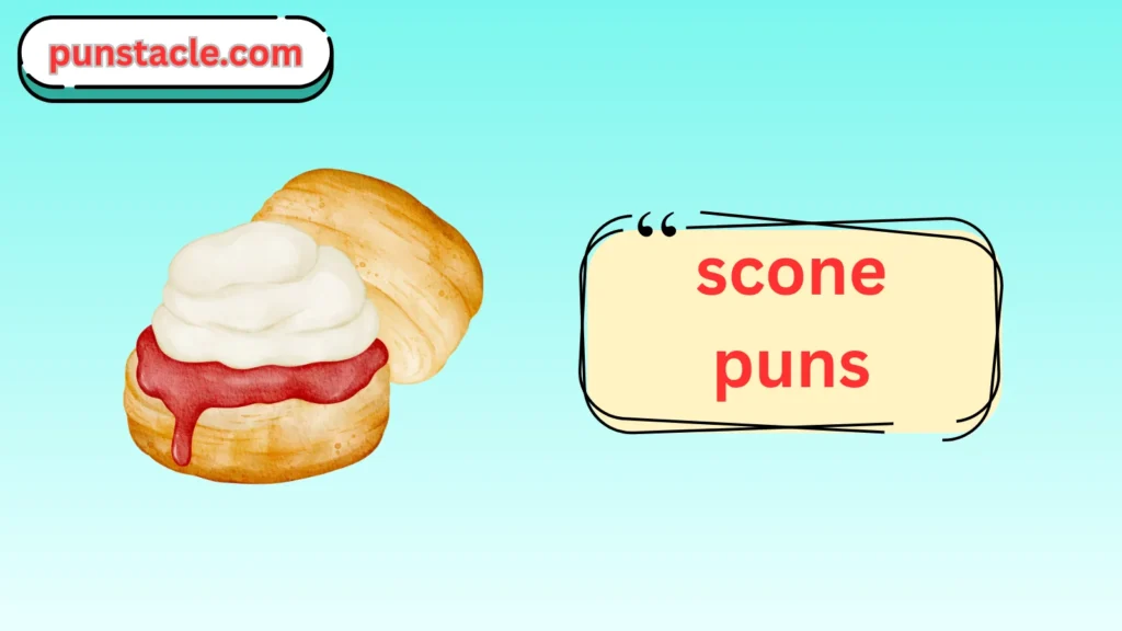 Scone Puns & Caption