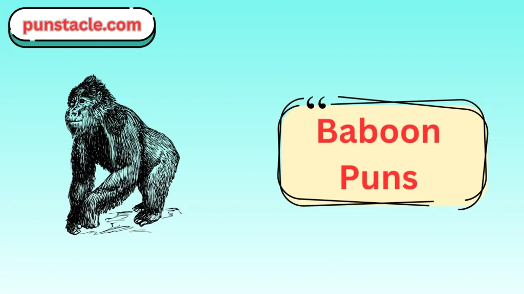 Baboon Jokes & Wordplays Ever