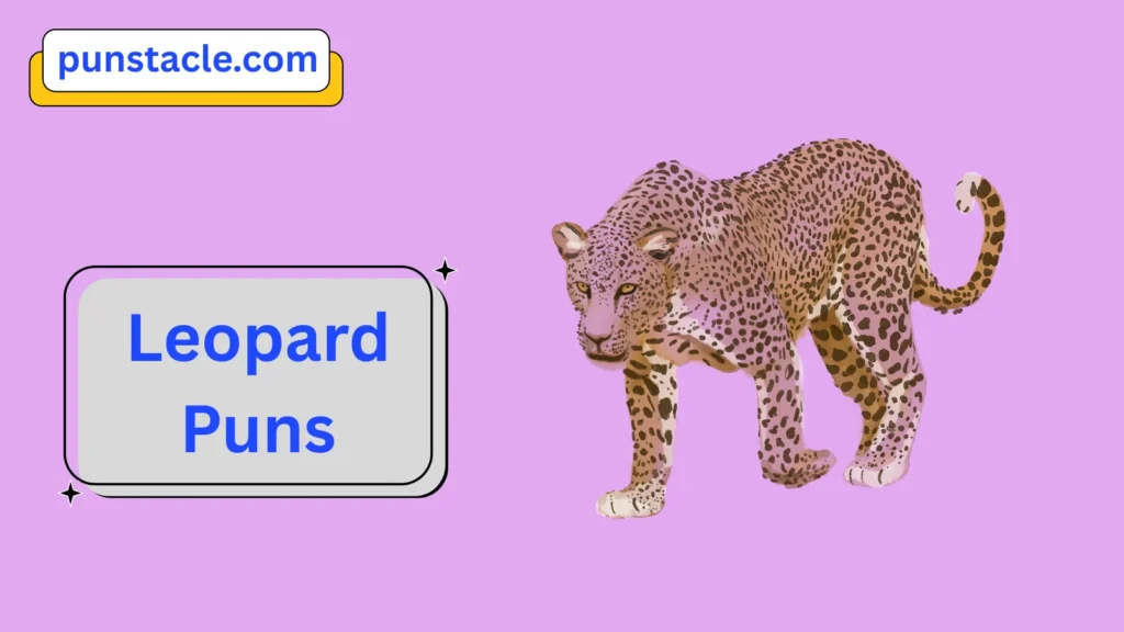 Leopard Puns & Captions