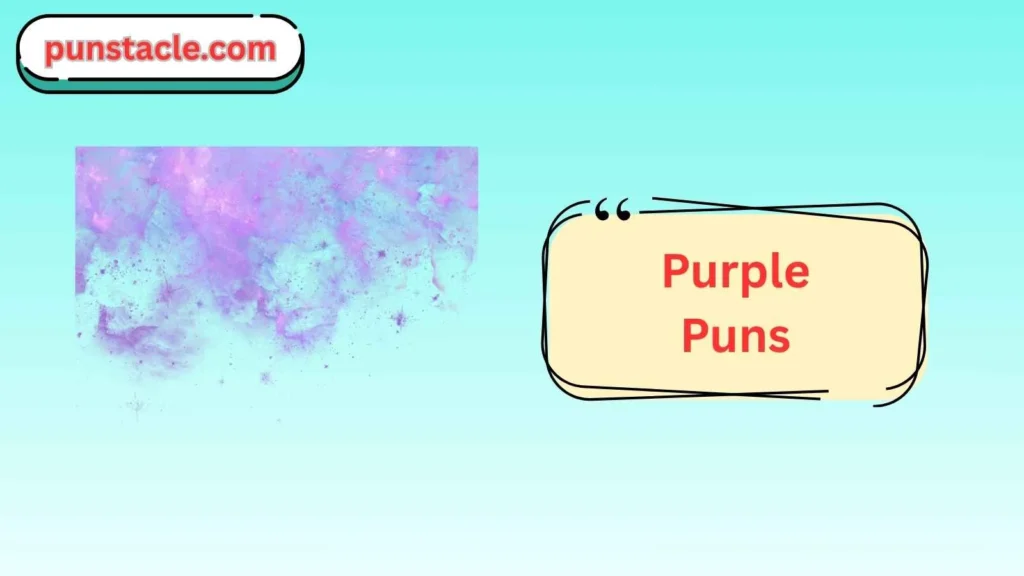Purple Puns & Captions