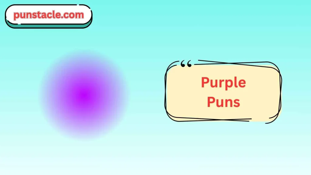 Purple Puns for Fast Laughs