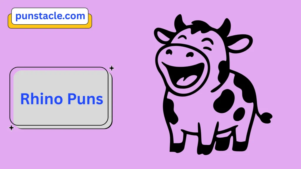 Rhino Puns for Fast Laughs