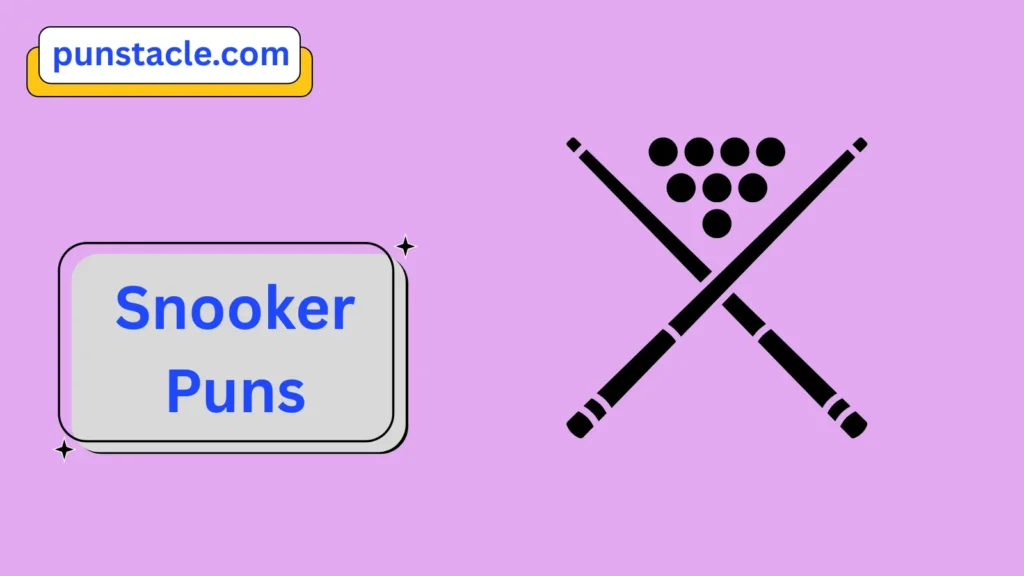 Snooker Jokes & Wordplays Ever
